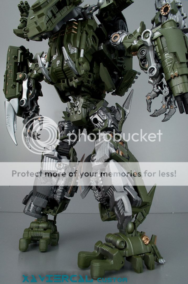 Transformers LEADER CLASS MOVIE ACCURATE BRAWL Xavier Cal Customs and